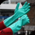 SRSAFETY 2016 nueva casa de estilo utilizado guantes de pvc de precio de fábrica para guantes industriales, limpieza de guantes